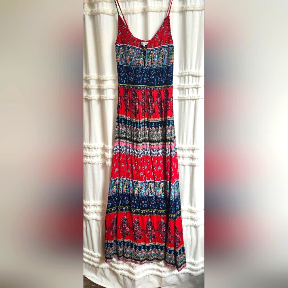 Gorgeous Patrons of Peace maxi dress xs. Final Price.